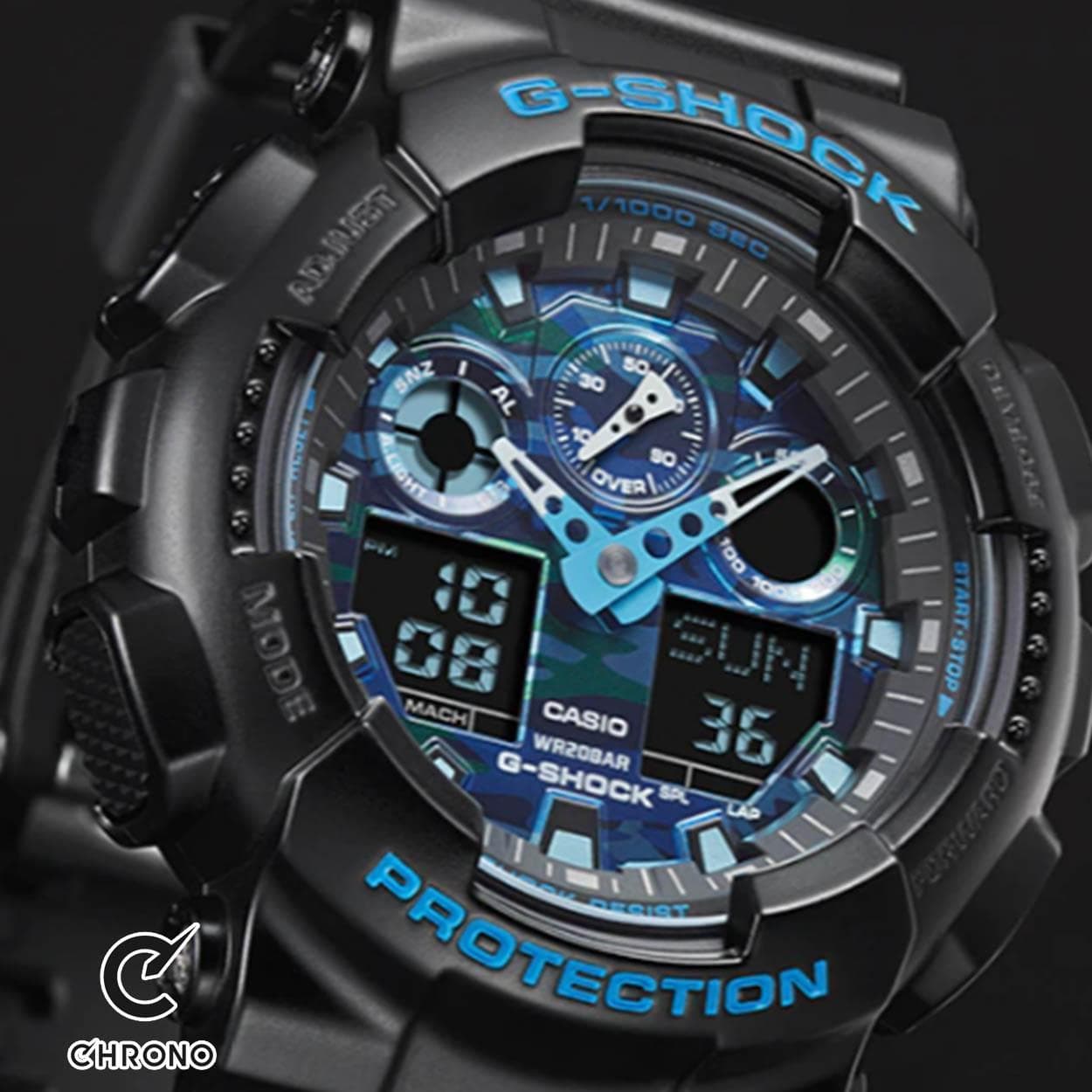 ساعت G-SHOCK مدل GA-100CB-1A — تصویر ۲