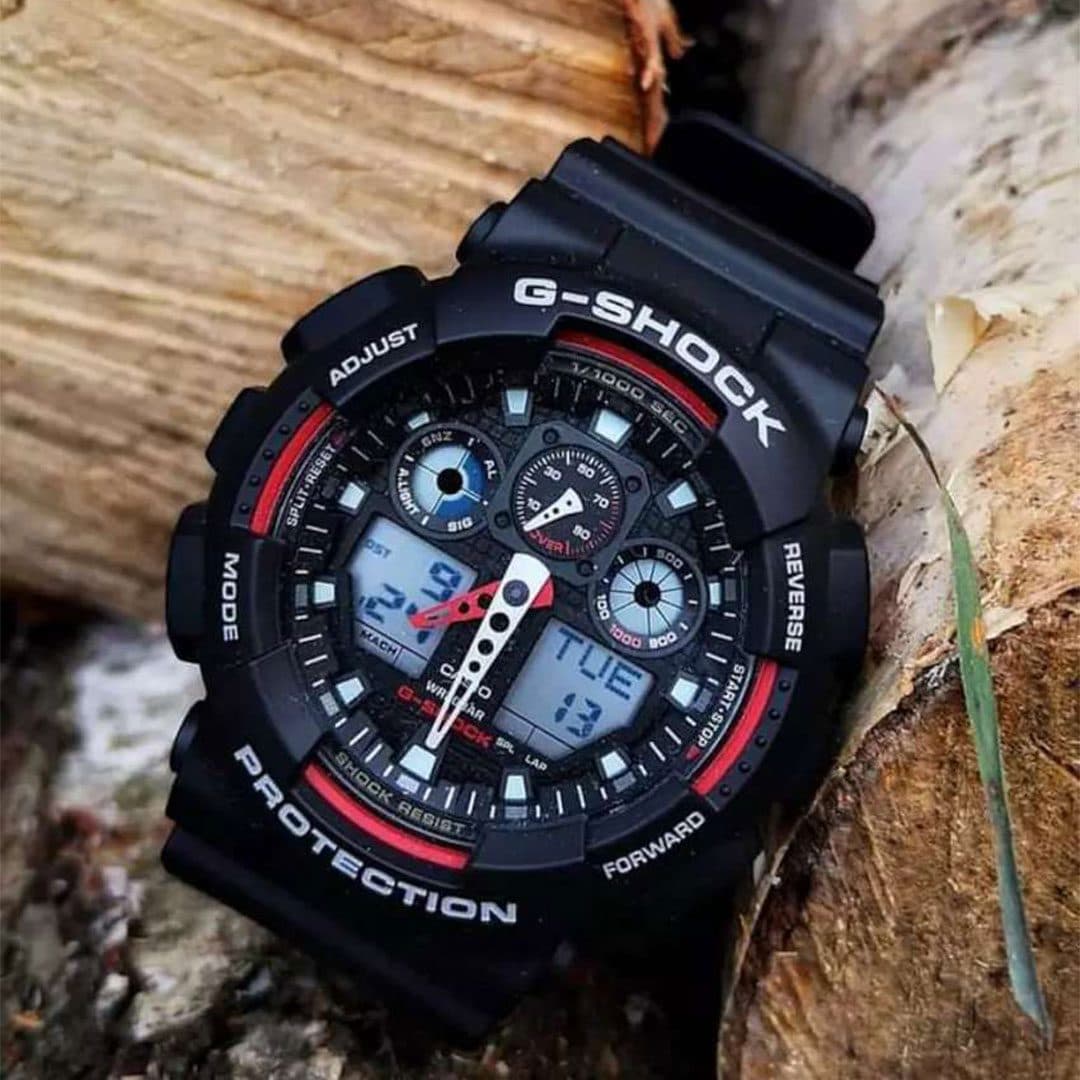 ساعت G-SHOCK مدل GA-100-1A4 — تصویر ۵