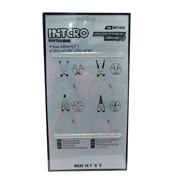 مجموعه 4 عددی خار باز کن جمع کن اینتکرو INTCRO — تصویر ۲