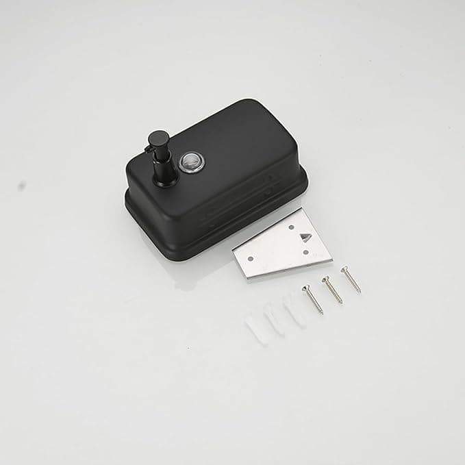 صابون ریز دستی استیل مشکی مدل 800 — تصویر ۲