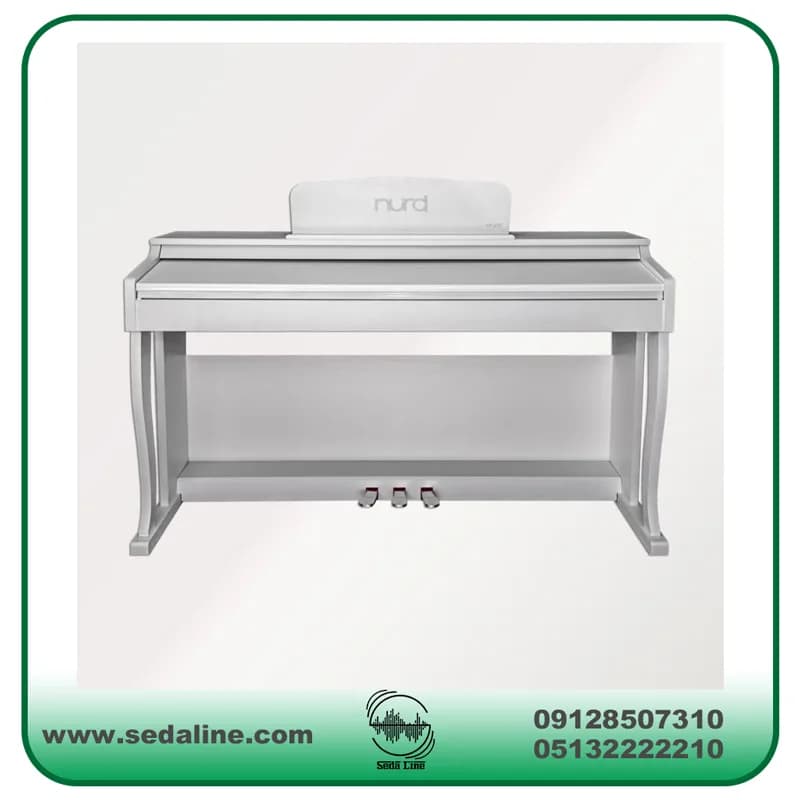 NURD AP270 پیانو دیجیتال سفید — تصویر ۲
