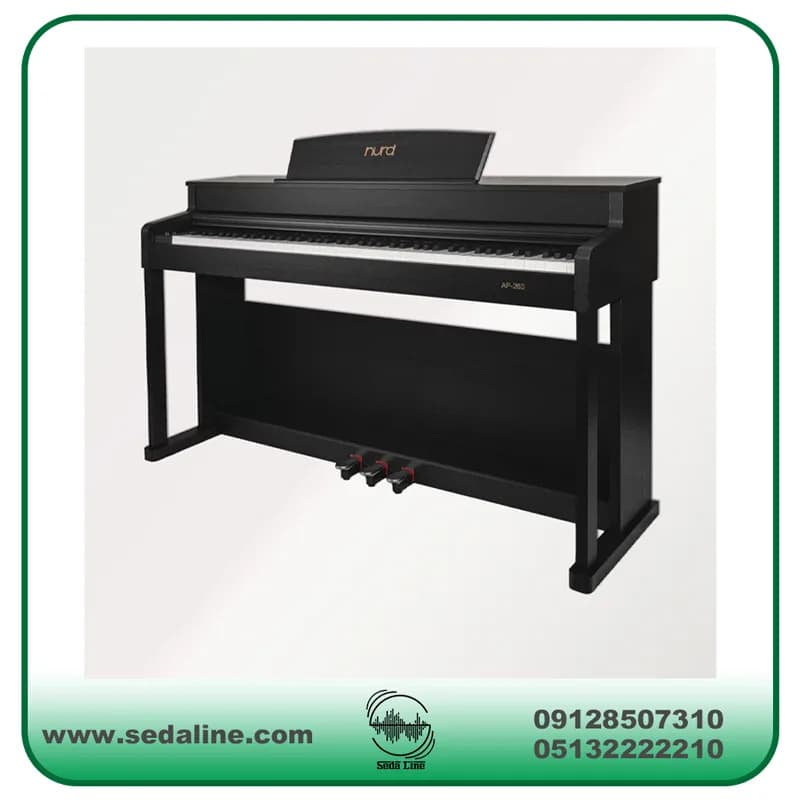 NURD AP260 پیانو دیجیتال مشکی