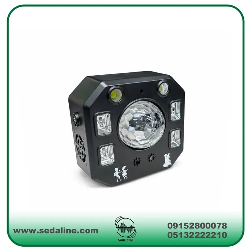 رقص نور4 کاره ترکیبی UV وارداتی