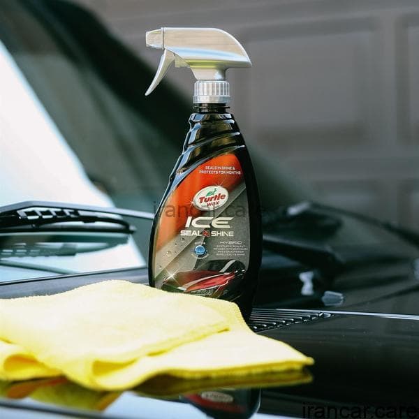 اسپری نانو سرامیک بدنه خودرو ترتل واکس Turtle Wax ICE SEAL N SHINE — تصویر ۷