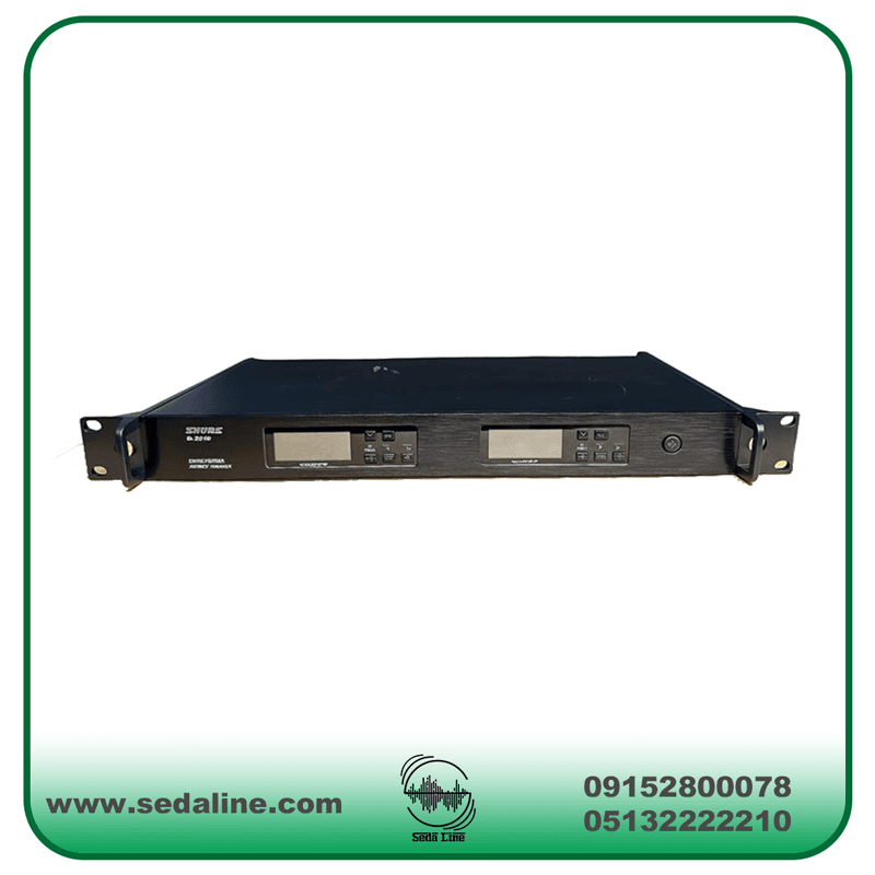میکروفن بی‌سیم برند شور SHURE دو دستی QLX-D (با کپسولBETA58 ) — تصویر ۵