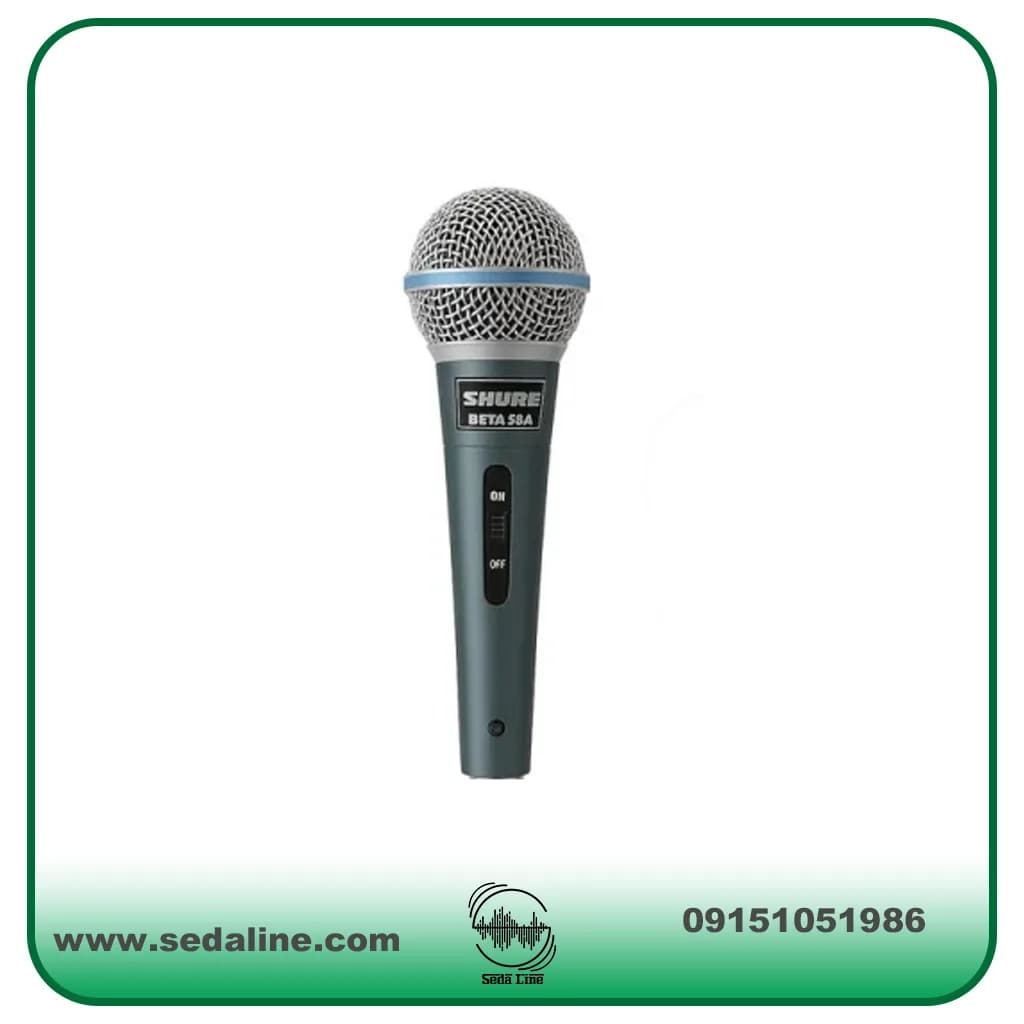 میکروفن با سیم برند شورمدل بتا 58 گرید 1