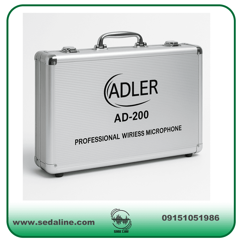 میکروفن بی سیم دو دستی AD-200 برند ADLER — تصویر ۴