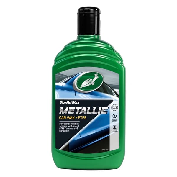 واکس و پولیش آبگریزکننده مخصوص رنگ متالیک ترتل واکس مدل Turtle Wax Metallic Car Wax+PTFE 500ml — تصویر ۲