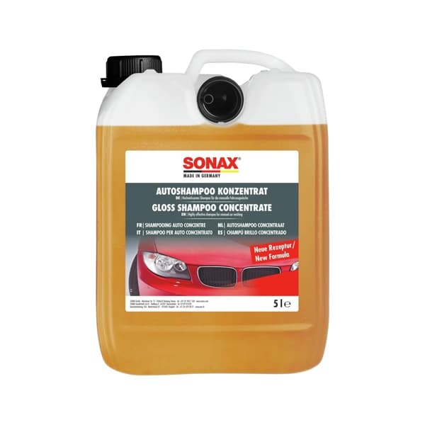 شامپو براق کننده غلیظ پنج لیتری سوناکس مدل Sonax Gloss Shampoo Concentrate 5L — تصویر ۲
