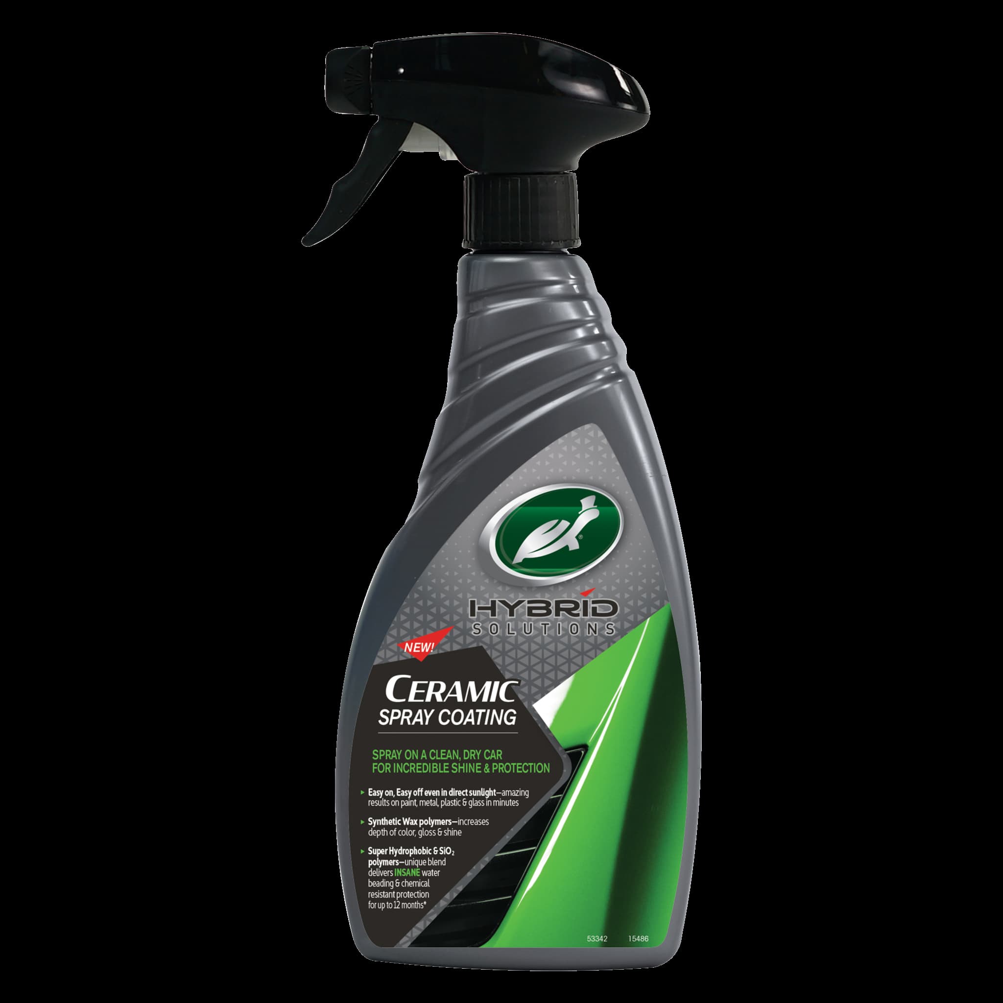 اسپری پوشش سرامیک هایبرید ترتل واکس مدل Turtle Wax Hybrid Solutions Ceramic Spray Coating 473ml — تصویر ۲