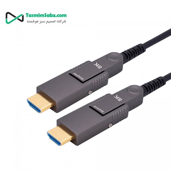 کابل HDMI 8K فیبر نوری 20 متری سی تاچ مدل STH-HDMI208K — تصویر ۵