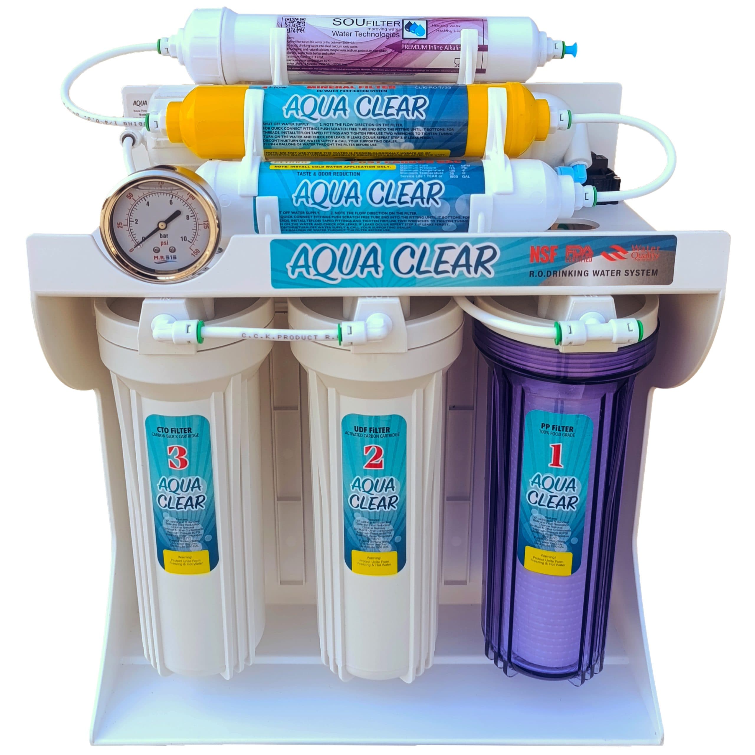دستگاه تصفیه آب مدل aqua clear plast m700 — تصویر ۹