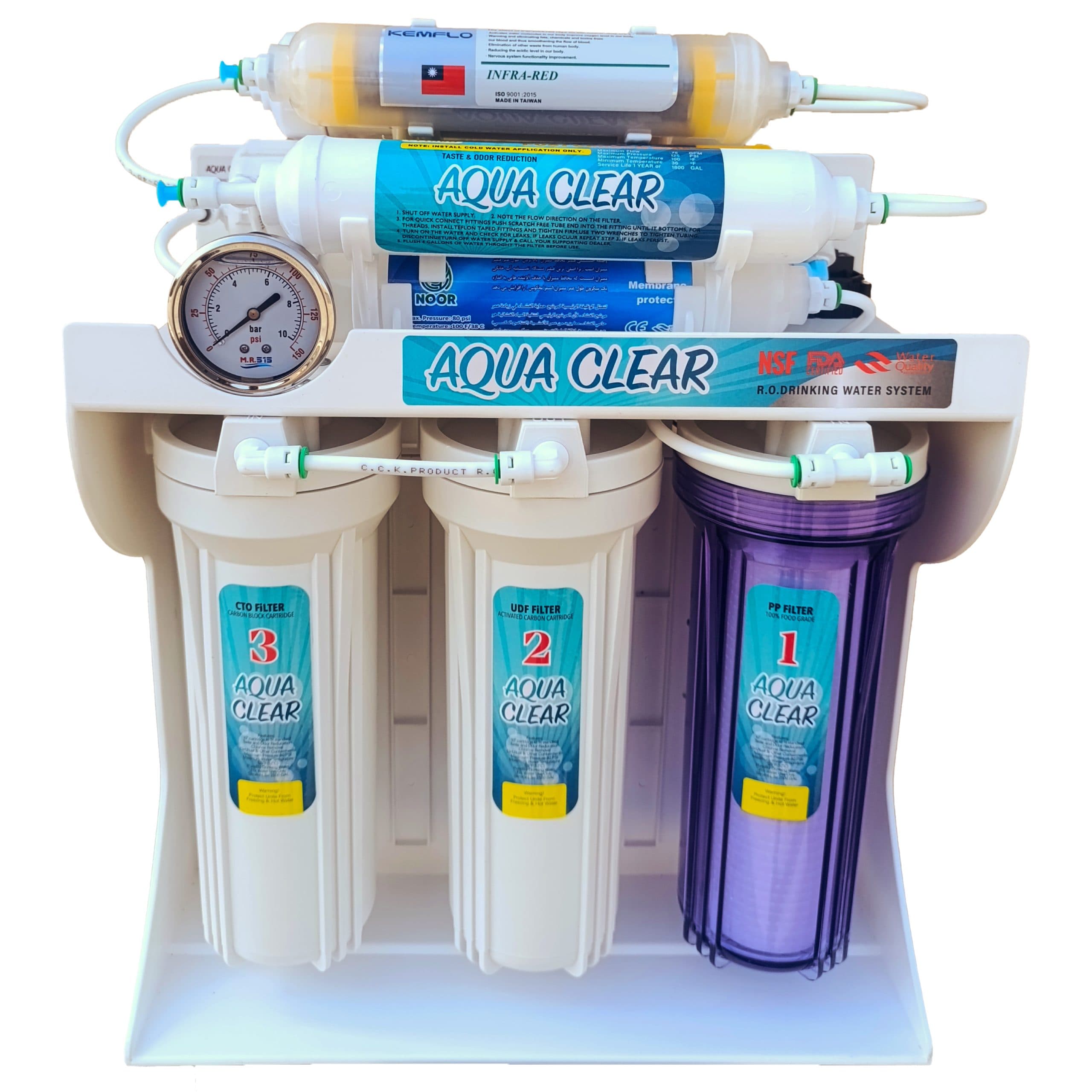 دستگاه تصفیه آب مدل aqua clear plast m900 — تصویر ۹