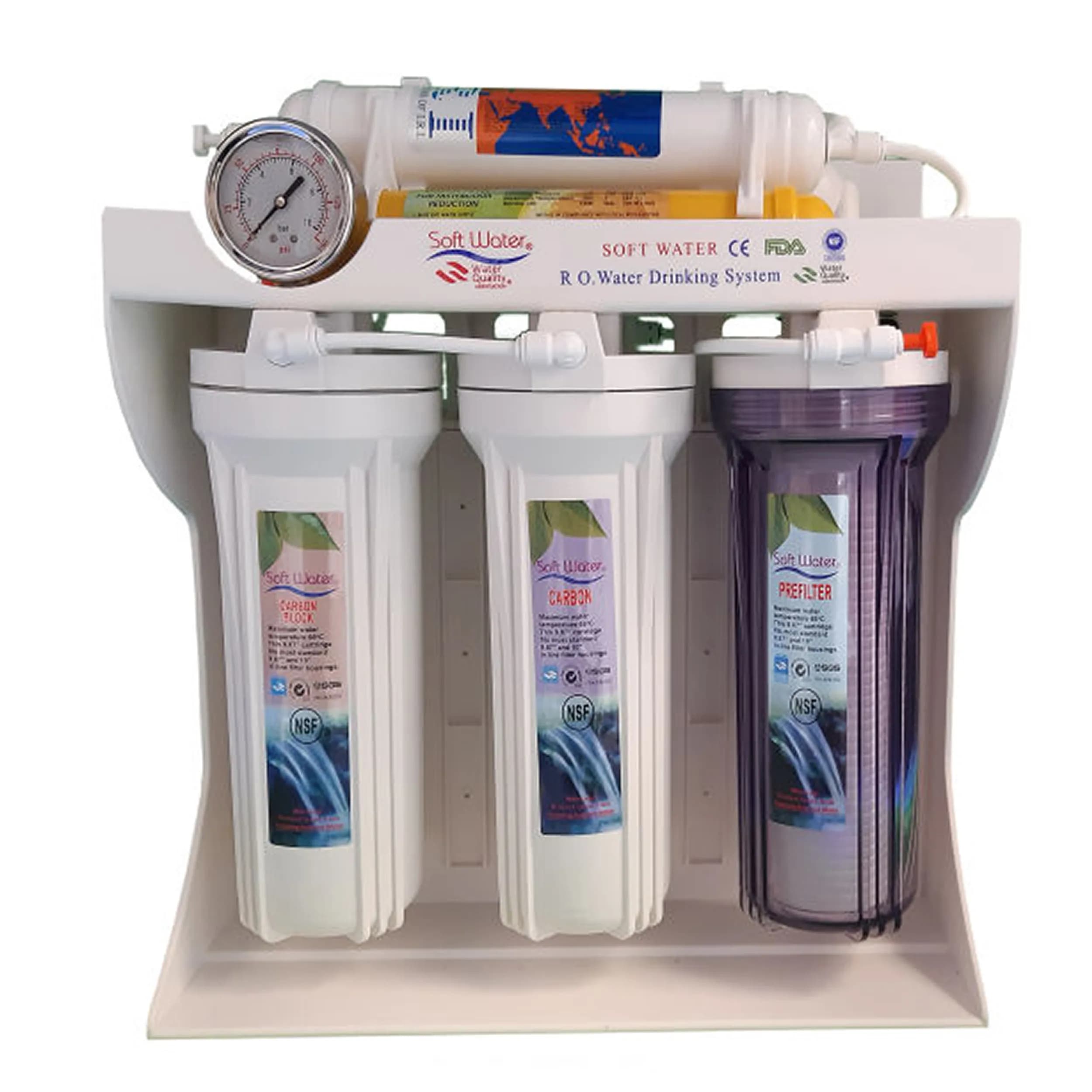 دستگاه تصفیه آب 6 مرحله سافت واتر Soft water