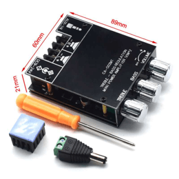 ماژول آمپلی فایر 2 کاناله 2X50W — تصویر ۳