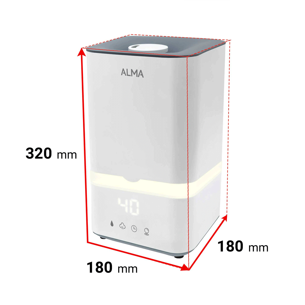 دستگاه بخور سرد HCA-382 آلما — تصویر ۸