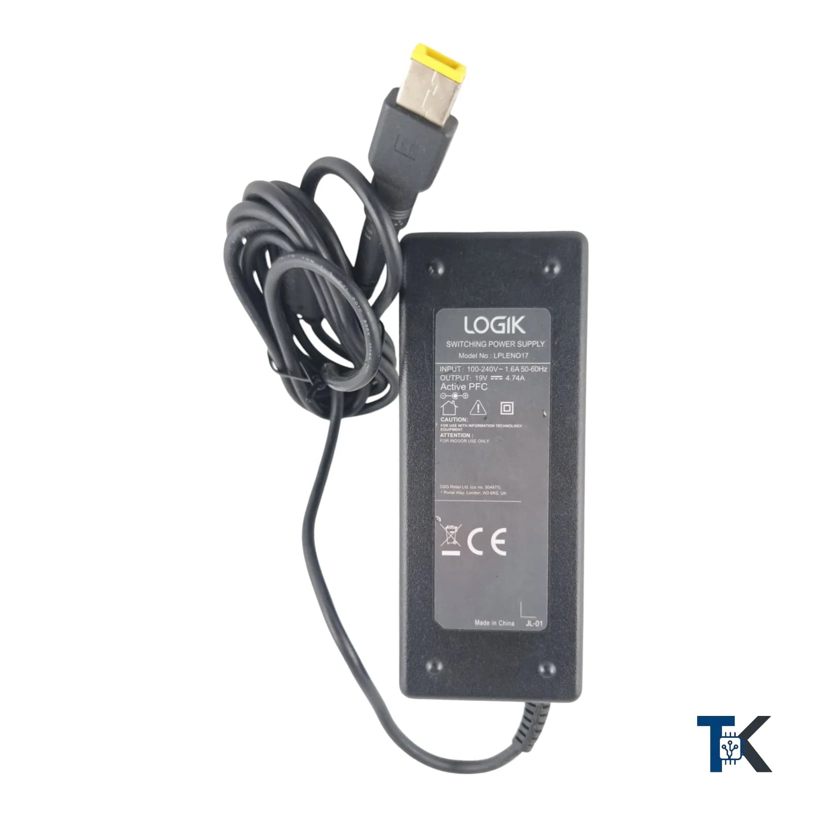شارژر لپ‌تاپ 19 ولت 4.74 آمپر با پورت USB — تصویر ۶