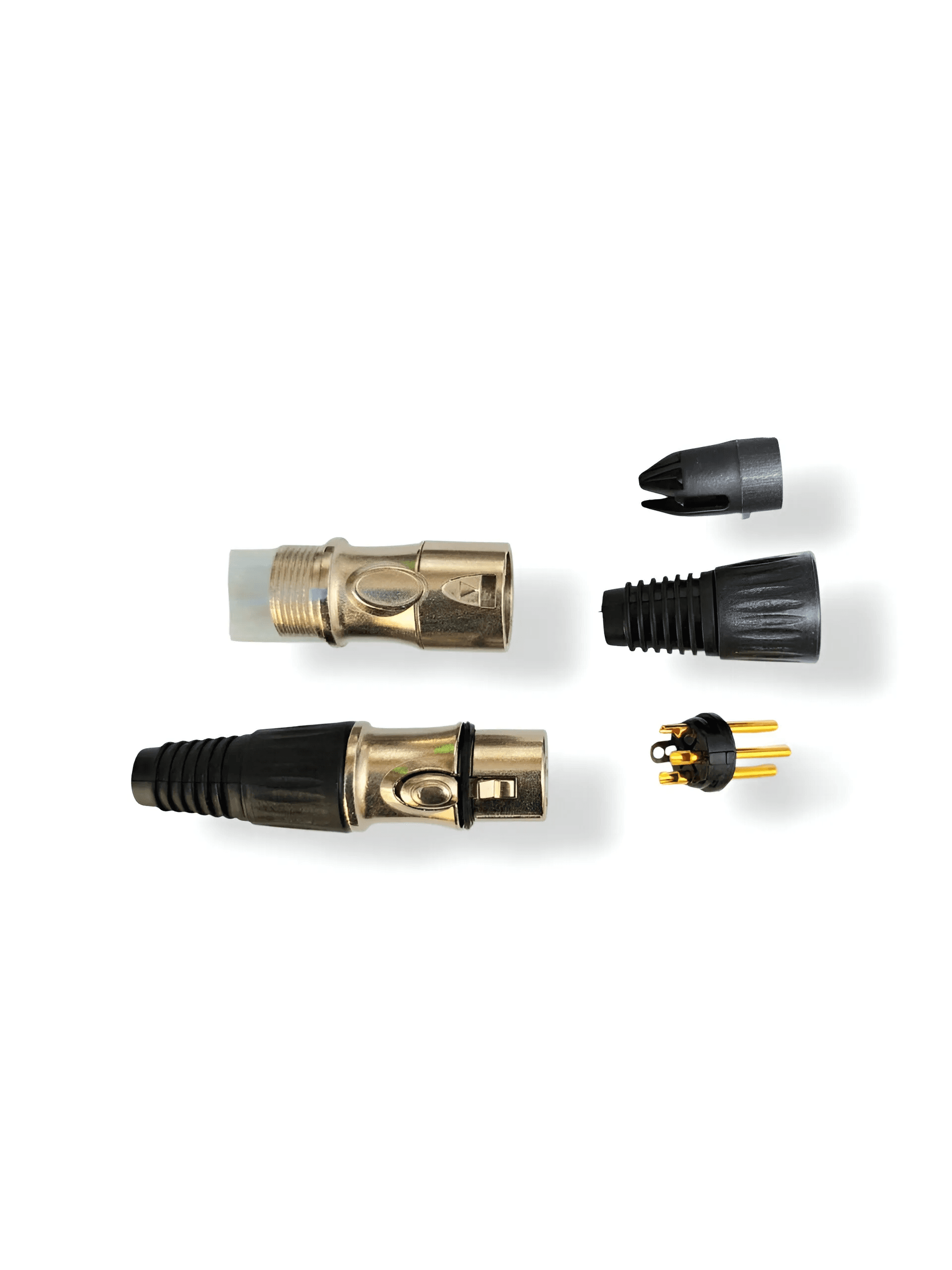 فیش کنون وبنون نر و ماده XLR فلزی با کیفیت بالا(بسته2عددی نرو ماده) — تصویر ۵