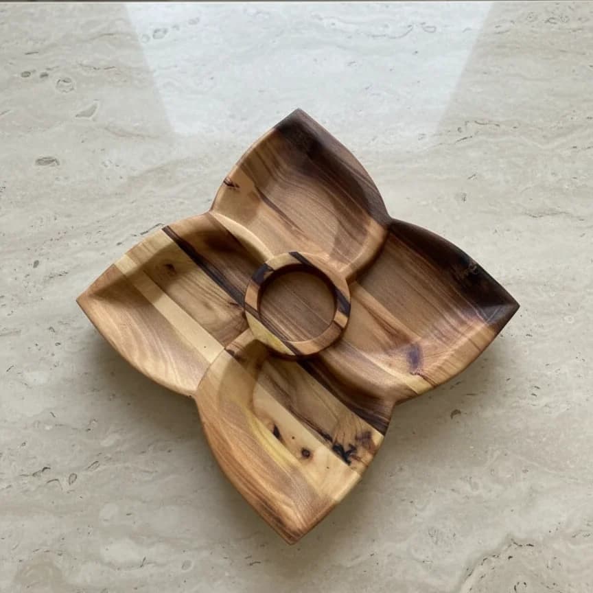 اردوخوری چوبی سه بعدی هنگامه — تصویر ۵
