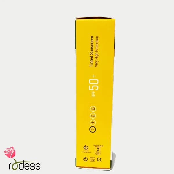 ضد آفتاب spf50 رنگی پوست چرب شماره 2+ بیکن 50 میل — تصویر ۹