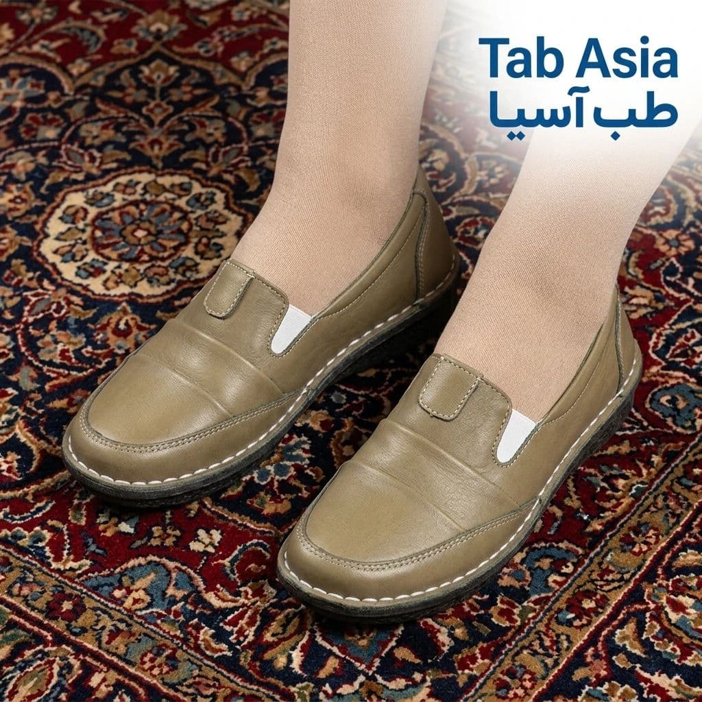 کفش طبی خارپاشنه مدل مرساناطب اسیا — تصویر ۷