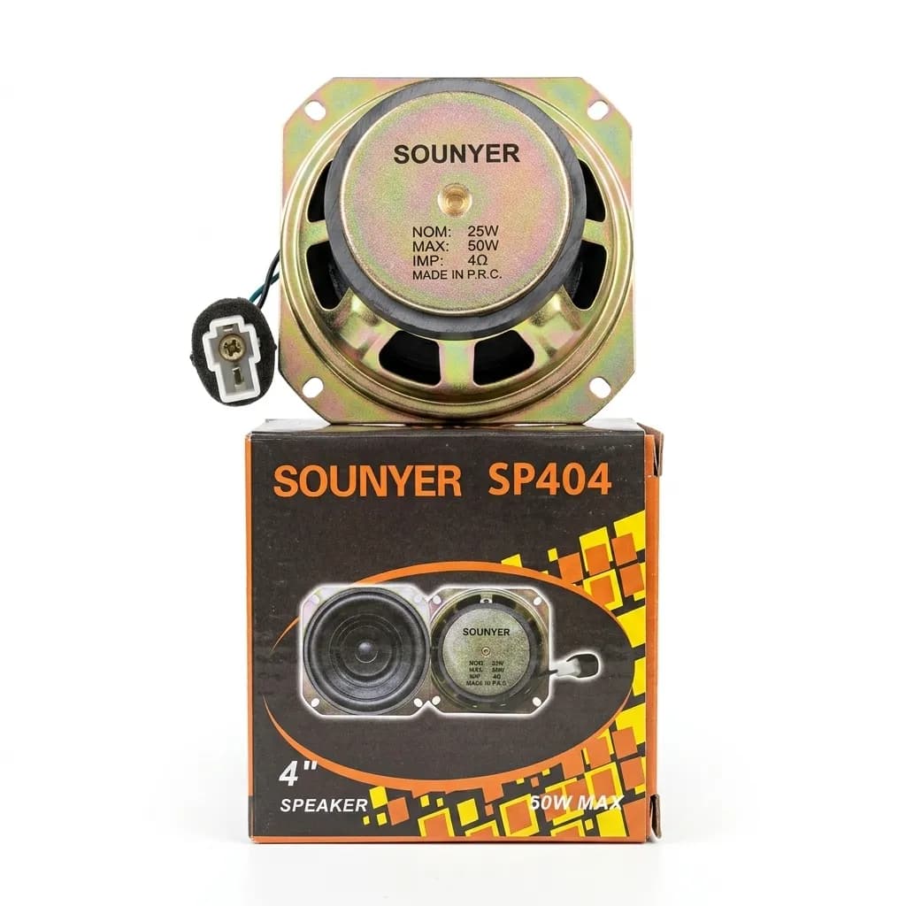 بلندگو جلو فابریک پراید 50وات برند SOUNYER SP404 — تصویر ۶