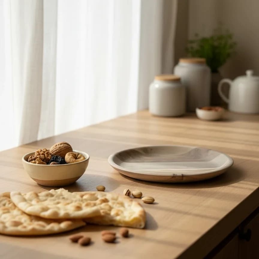 پیش دستی چوبی/ بشقاب چوبی لیان — تصویر ۴