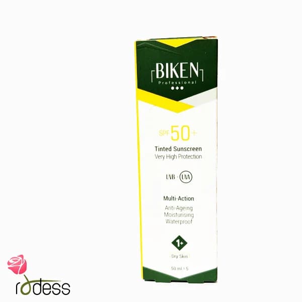 ضد آفتاب SPF50 رنگی پوست خشک شماره 1+ بیکن 50 میل — تصویر ۴