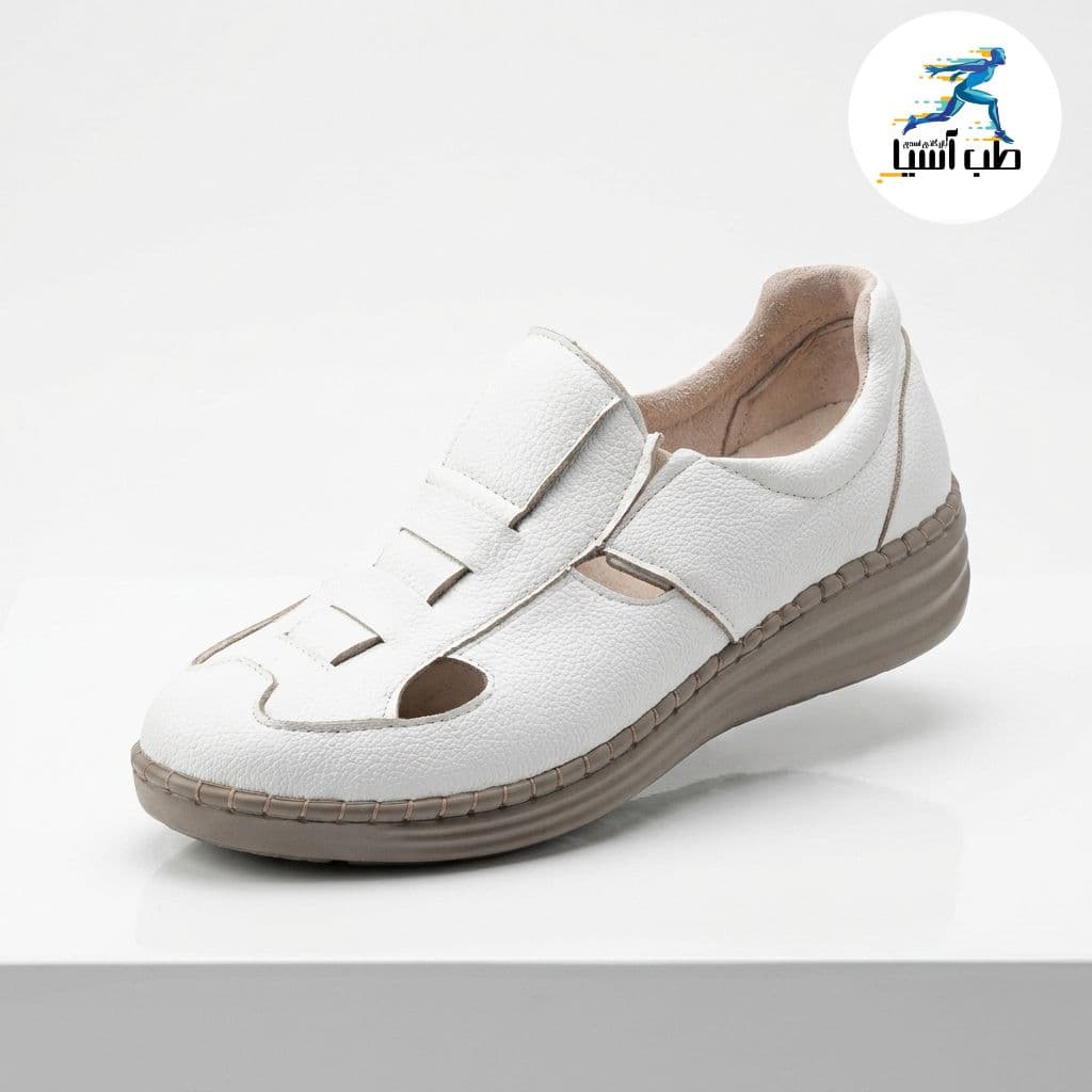 کفش طبی زنانه نیلگون تبریز طب آسیا — تصویر ۶