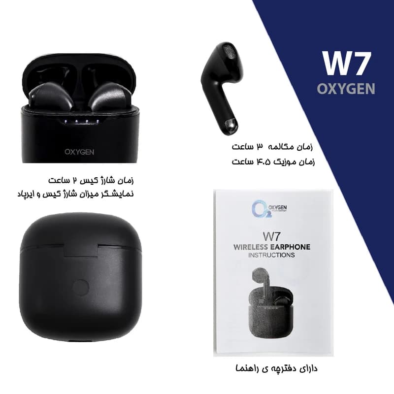 هدفون Hybrid Ai مدل W7 — تصویر ۳