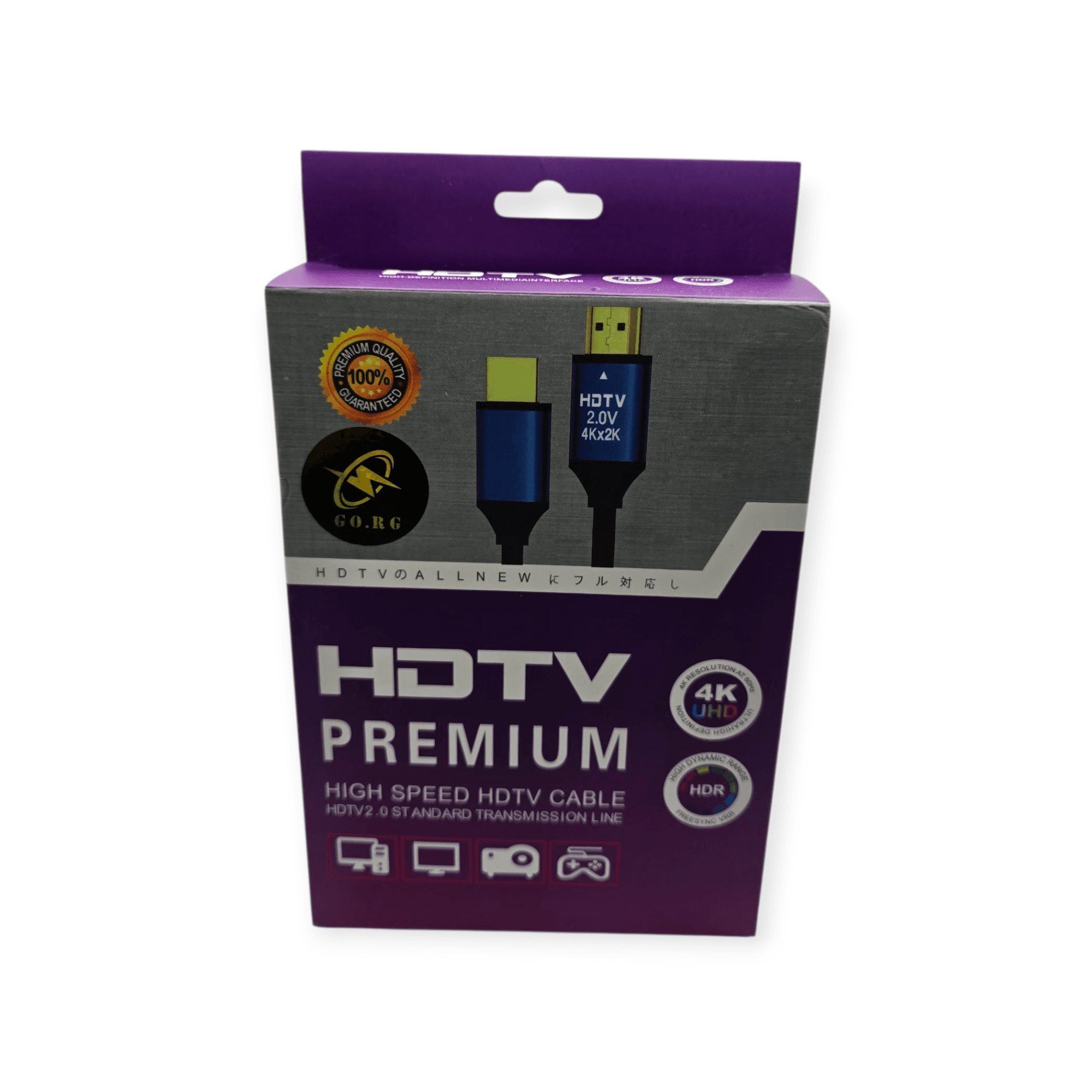 کابل HDMI 4K 1.8M مخصوص PS5 قطر کابل ۸.۵میل ضخیم — تصویر ۱۰