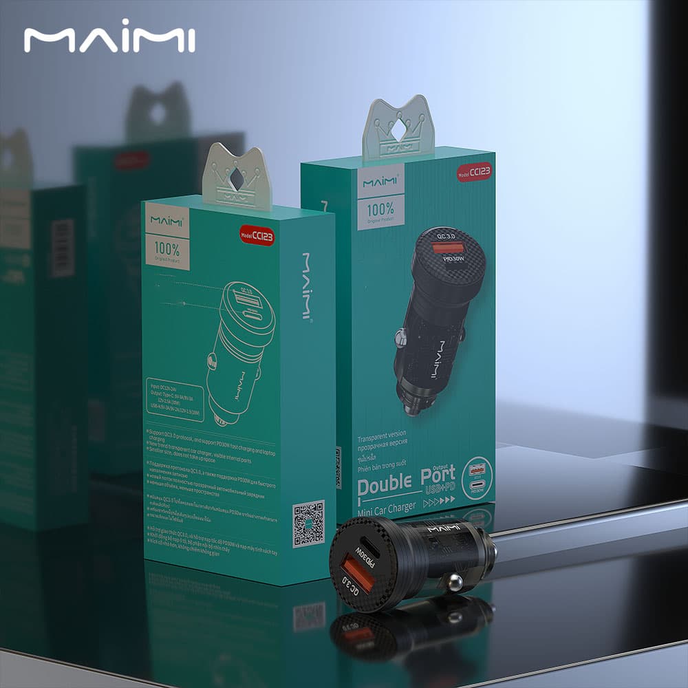 شارژر فندکی مایمی مدل CC123 — تصویر ۳