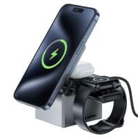 شارژر بیسیم Acefast Air Charger 3in1 مدل E18 — تصویر ۴