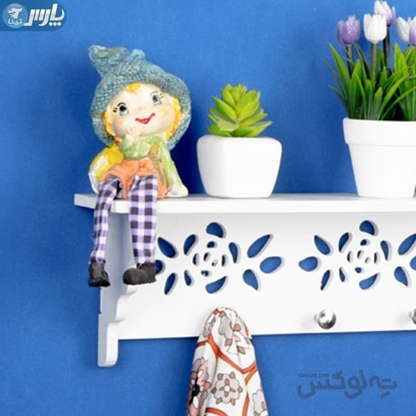 شلف دیواری جا آویز حوله — تصویر ۳