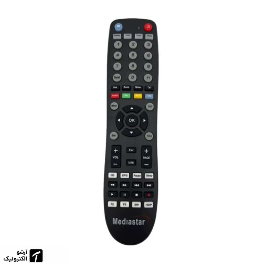 کنترل گیرنده کد ۱۲۰۰۰ مدیا استار MEDIASTAR — تصویر ۶