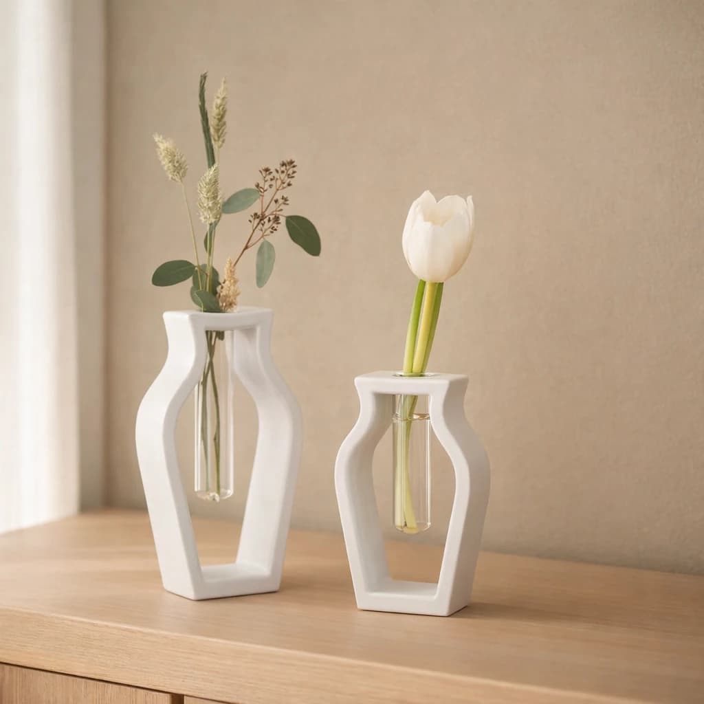 گلجا کوزه‌ای رنگی سایز کوچک