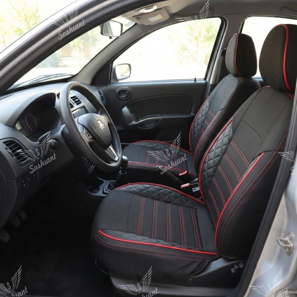روکش صندلی سورن و سورن پلاس پارچه جودون مدل سورنا — تصویر ۳