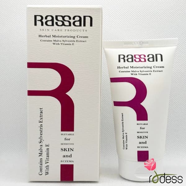 کرم مرطوب کننده گیاهی Malva راسن Rassan