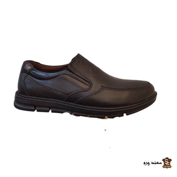 کفش طبی مردانه چرم طبیعی سهند چرم کدB1-105 — تصویر ۴