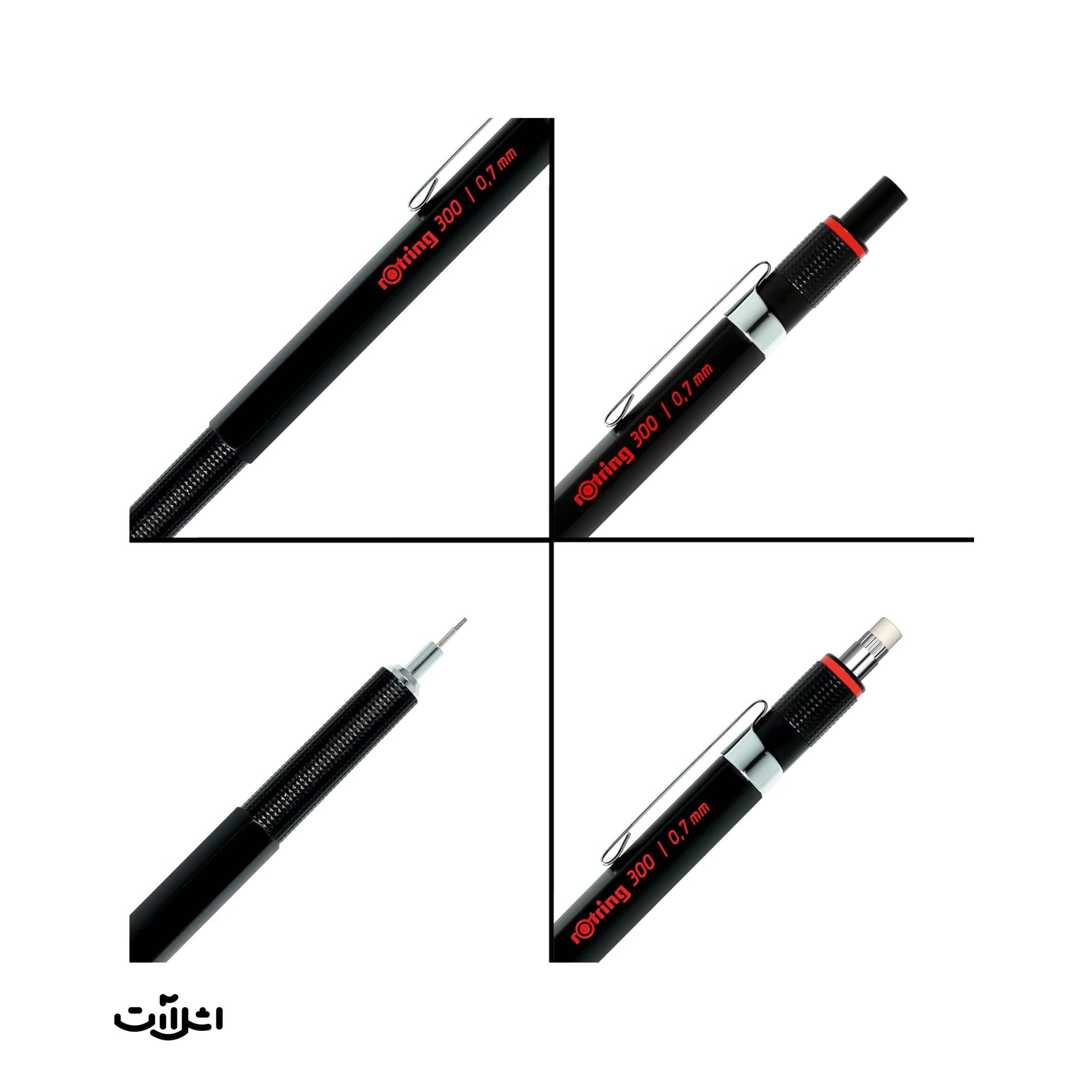 اتود 0.7 روترینگ سری 300 Rotring 300 Mechanical Pencil 0.7mm — تصویر ۴