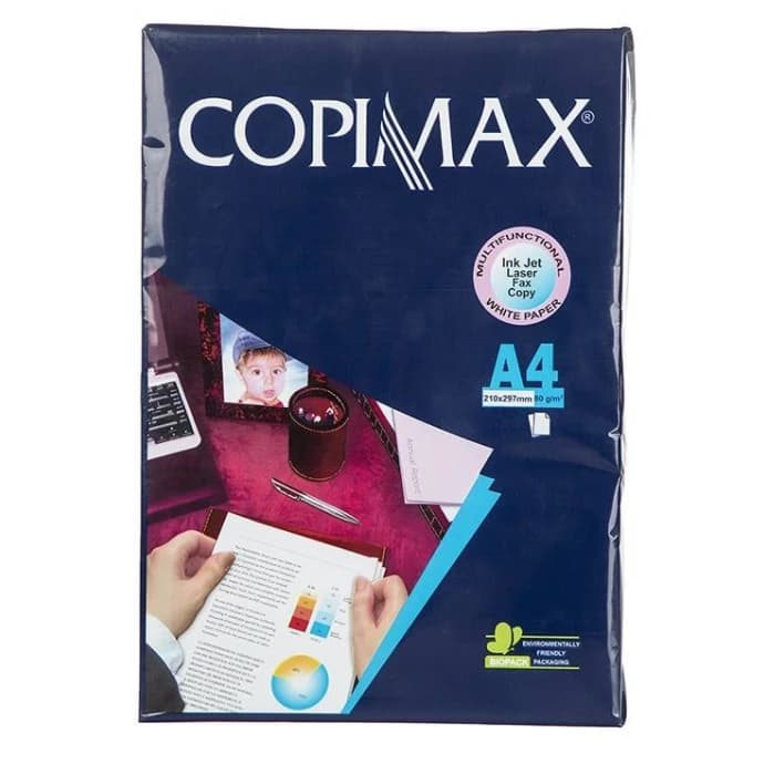 کاغذ آ4 کپی مکس بسته 500 عددی Copimax paper A4 — تصویر ۲