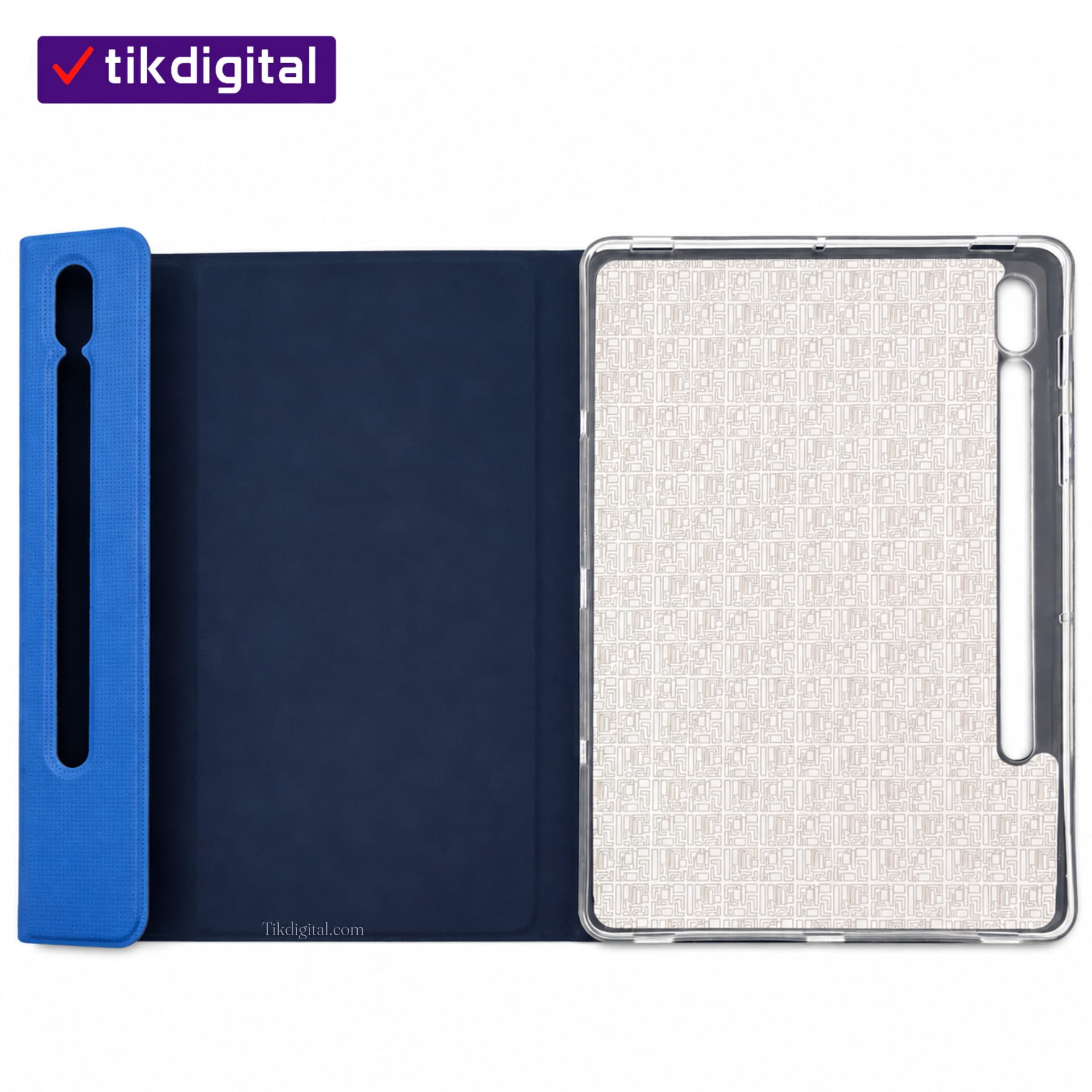 کیف کلاسوری بوک مناسب تبلت سامسونگ Samsung Galaxy Tab S7 SM-T870 / SM-T875 / SM-T876B — تصویر ۱۱