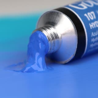 گواش فوق ارتیست طلایی شین هان 15 میل تیوپی PROFESSIONAL Designers Gouache 15ml Tube — تصویر ۹