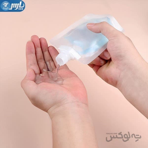 محفظه کرم و مایع مسافرتی بسته 3 عددی — تصویر ۳