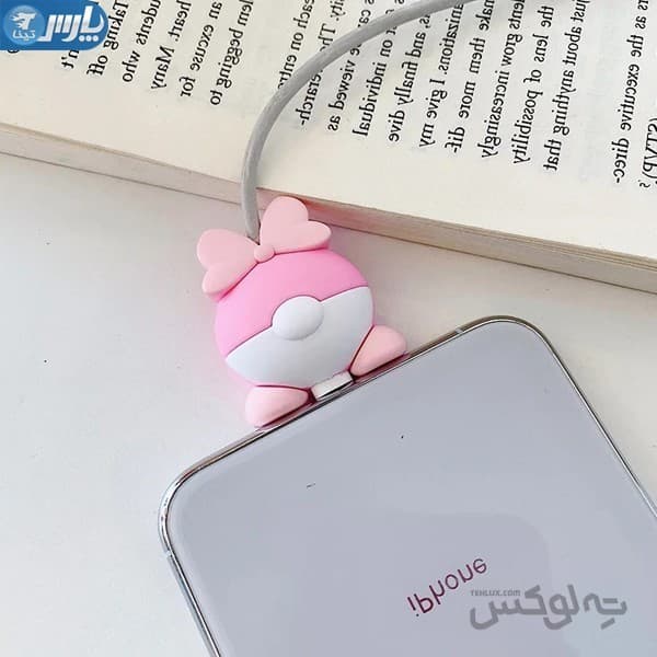 محافظ کابل شارژر عروسکی بسته 2 عددی — تصویر ۶