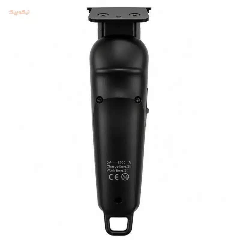 ماشین اصلاح موی صورت شارژی کیمی مدل 9741 با طراحی ارگونومیک و تیغههای تیتانیوم پیشرفته — تصویر ۳