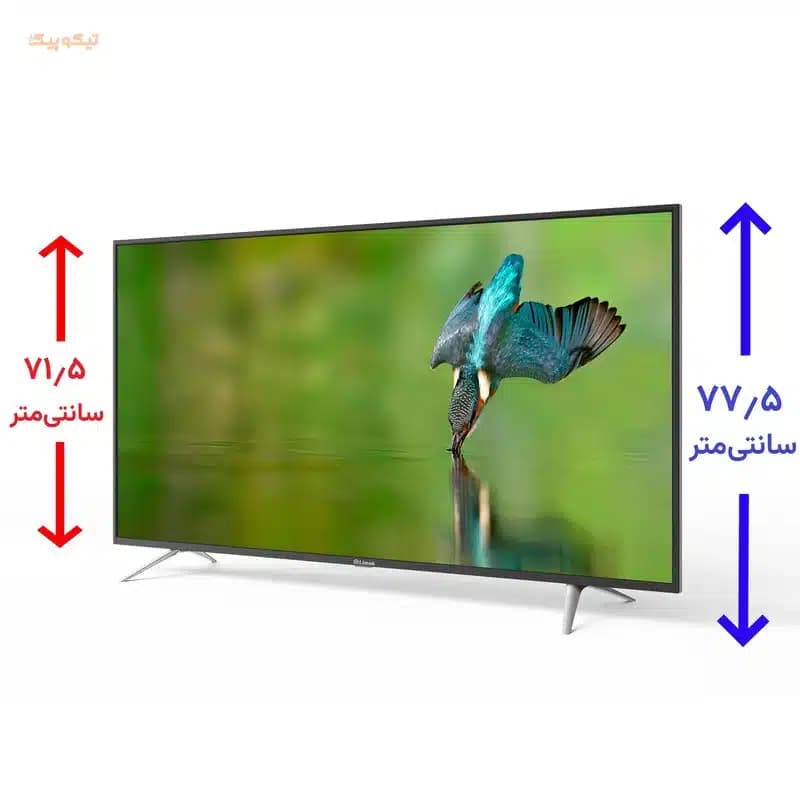 تلویزیون 55 اینچ ال ای دی هوشمند لیماک مدل LGI-5520TDU با کیفیت 4K و امکانات پیشرفته — تصویر ۸