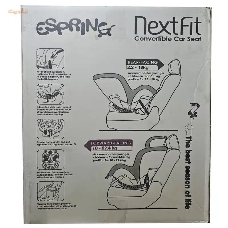 صندلی خودرو کودک اسپرینگ مدل NextFit — تصویر ۷