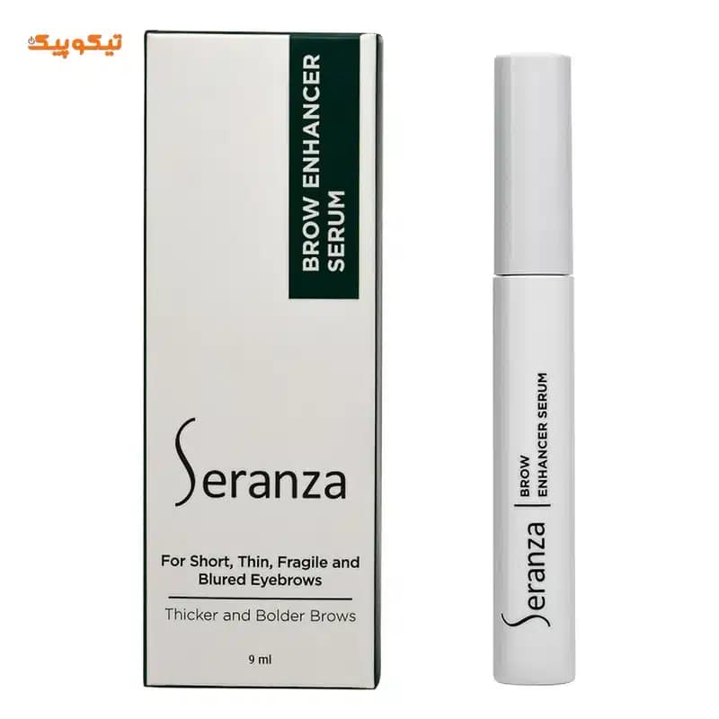 سرم تقویت کننده و احیا کننده مژه و ابرو سرانزا مدل 01 حجم 9 میلی لیتر — تصویر ۲