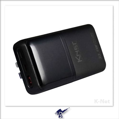 پاوربانک 22.5 وات کی نت مدل K-P22 ظرفیت 20000 میلی آمپر ساعت — تصویر ۷